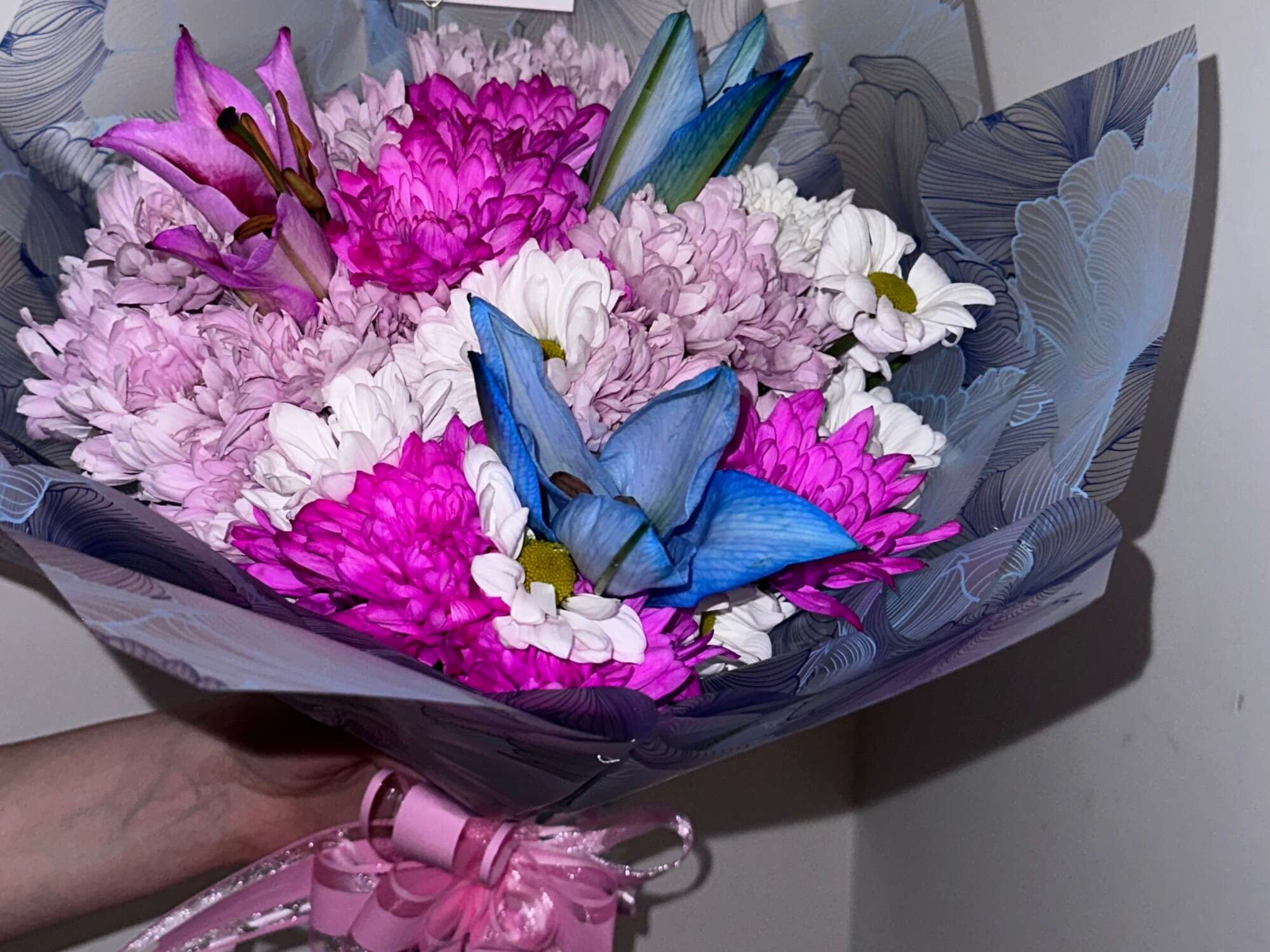 White and pink Bouquet