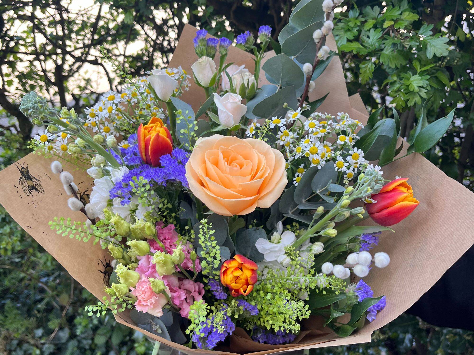 Whimsical Arrangement for Garden Lovers