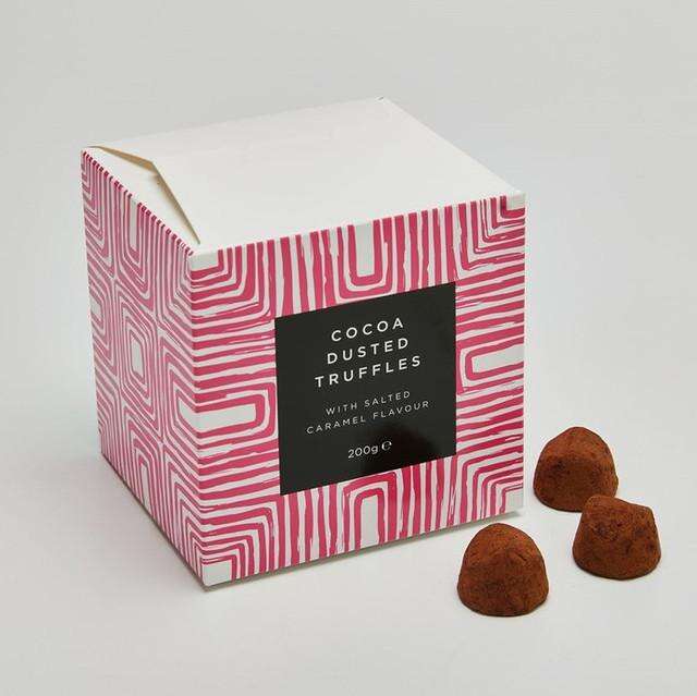 Decadent Salted Caramel Cocoa Dusted Truffles Delight