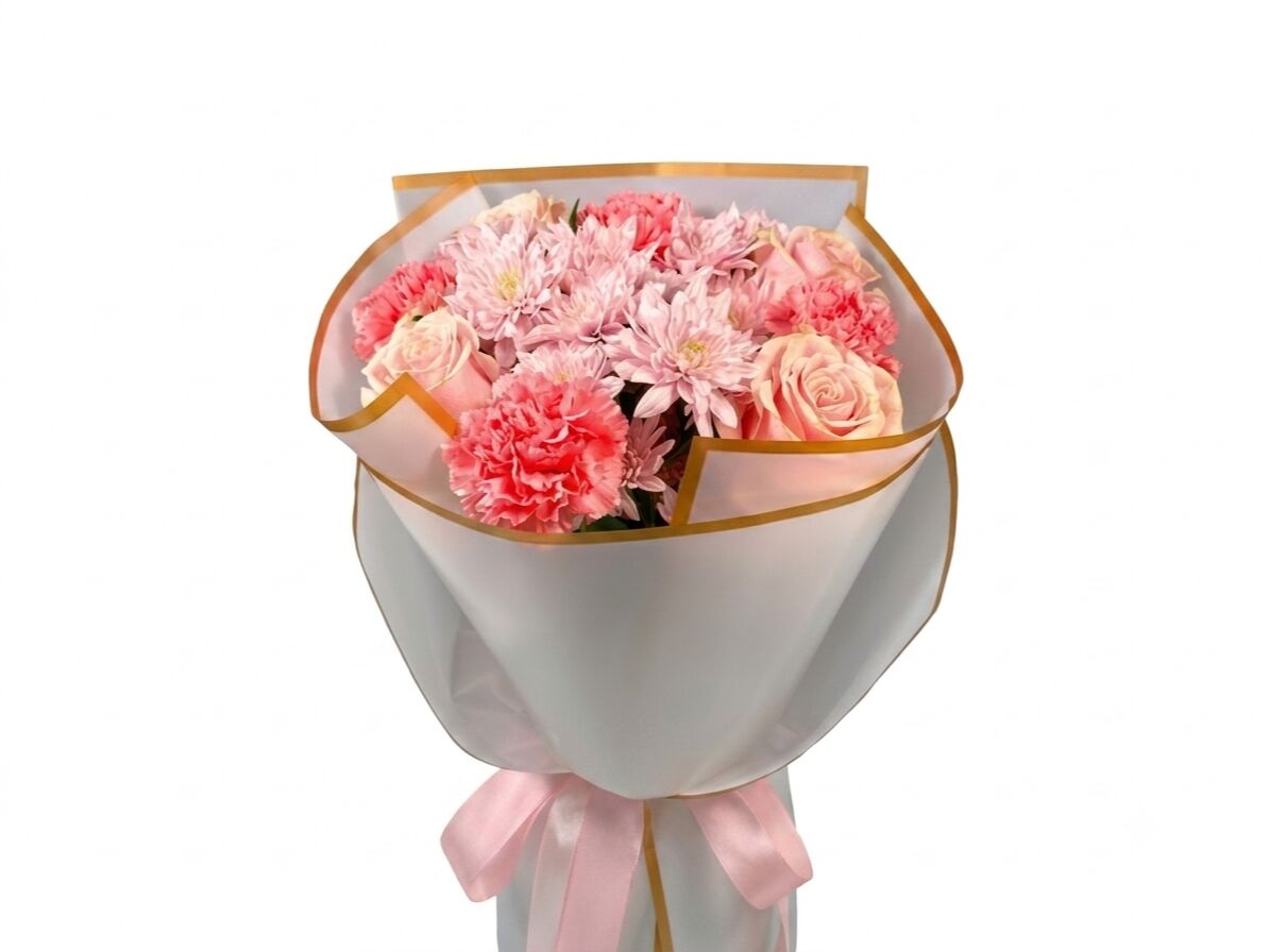 Enchanting Blush Harmony Floral Arrangement